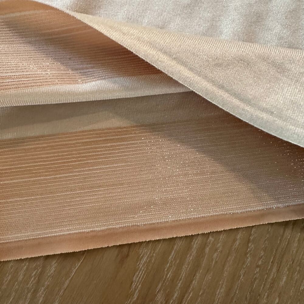 Ruby Ribbon V-Neck Sheer Slip Pale Style 3041 Siz… - image 8